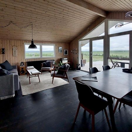 Villa Hilltop Cabin Hekla - Golden Circle - Geysir - Mountain View à Reykholt  Extérieur photo