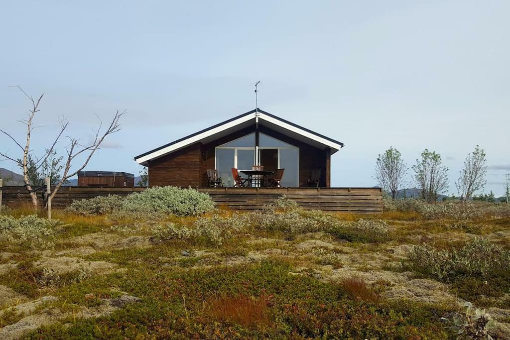 Villa Hilltop Cabin Hekla - Golden Circle - Geysir - Mountain View à Reykholt  Extérieur photo